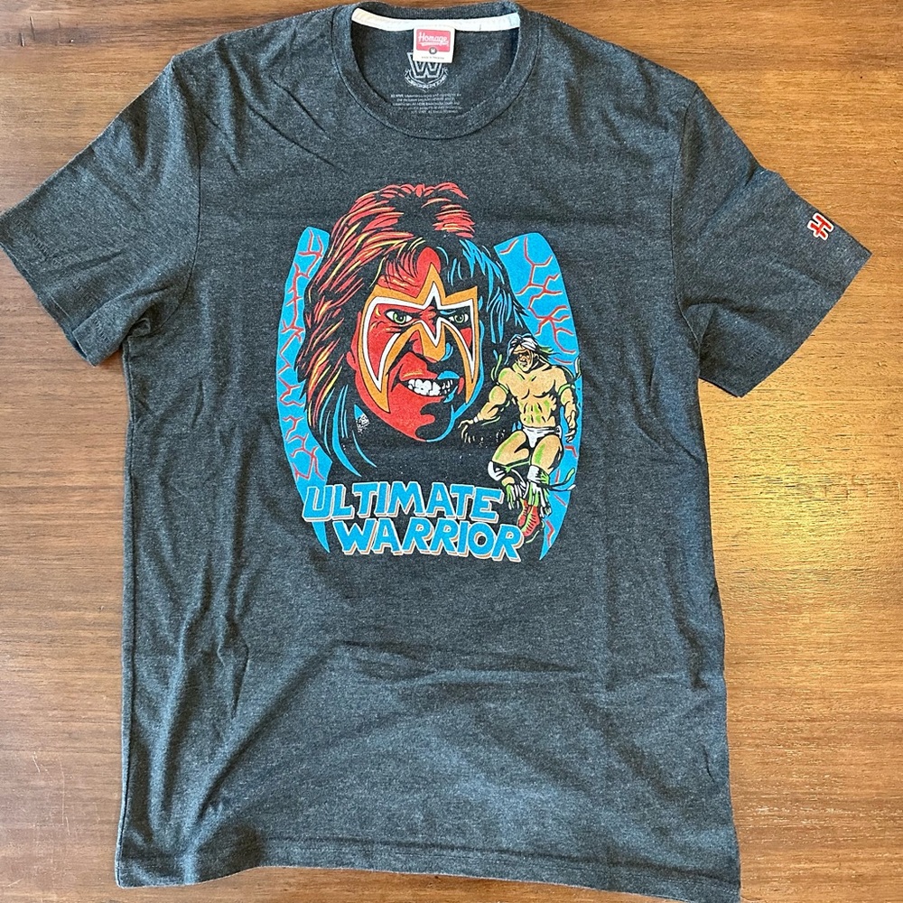 HOMAGE WWF/WWE Ultimate Warrior T-Shirt